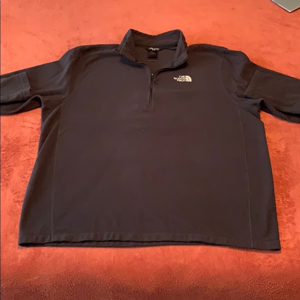 North Face 1/4 Zip Fleece Size XL